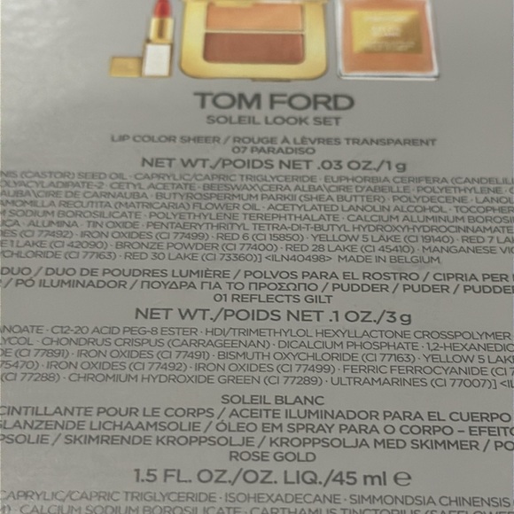 Tom Ford Soleil Look Set - Picture 8 of 8